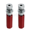 M MATI 1/4" Quick Release Flag Pole Holder Mount Red
