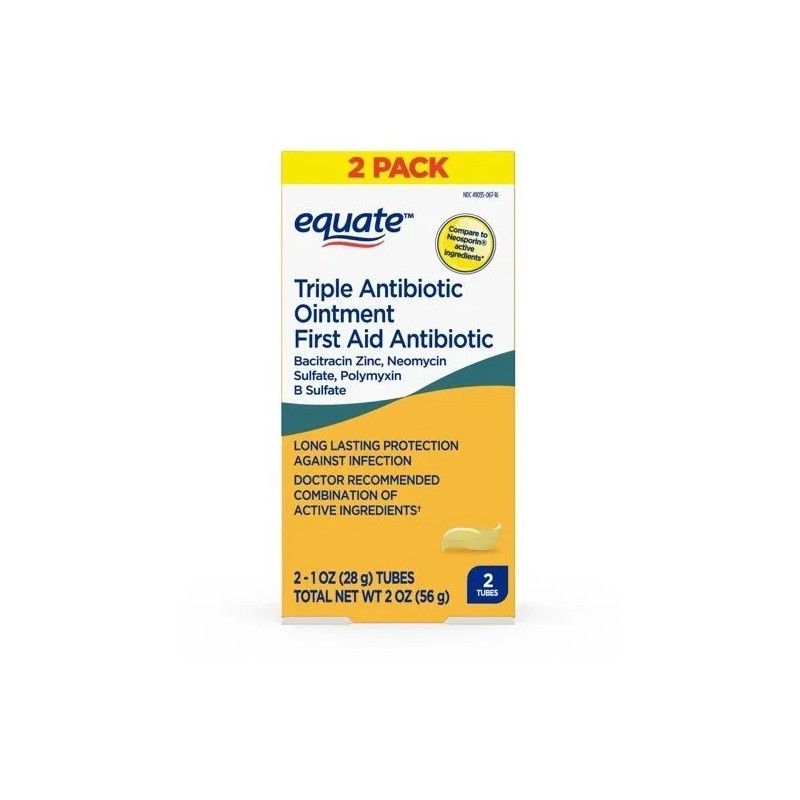 Equate Tipo Neosporin Unguento Crema Pomada 56g Americano