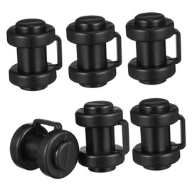 Totority 6Pcs Wear Resistant Trampoline Caps Durable Tube Protectors for Safe Jumping Professional Replacement Parts for Various Trampolines Easy Installation and Practical Use