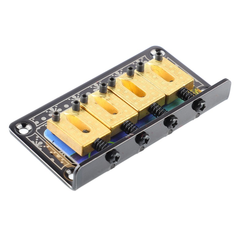 Guitar Fixed Bridge Electric Bass Hardtail Saddle Bridge Tool Metal