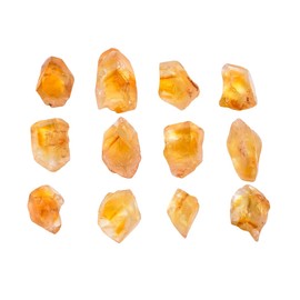 GEMKORA 100 carats Raw Yellow Citrine Stone Lot, Rough Gemstone, Natural Crystals, Chakra Crystals, Healing Stones, Wholesale Pack, Jewelry Making Supply, Supply, (14 to 16pcs)