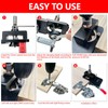 GoldEpic 35mm Concealed Door Hinge Jig Cabinet Hardware Pocket Hole