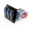 zmayastar SP-CYKG-01 3 Rows Waterproof Boat Switch Panel for Car,