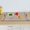 Extra Large Noodle Board (30 * 22'') with Pre-Drilled Holes