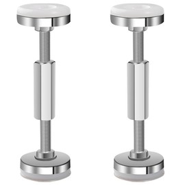 lasenersm 2 Pieces Bed Frame Anti-Shake Tool Screws Bed Frame Anti-Shake Tool Adjustable Threaded Bed Frame Anti-Shake Tool Adjustable Threaded Headboard Stoppers Fixer(93-120mm, Silver)