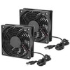 Ventilador de Refrigerador de Caja de Computadora de 2 Piezas