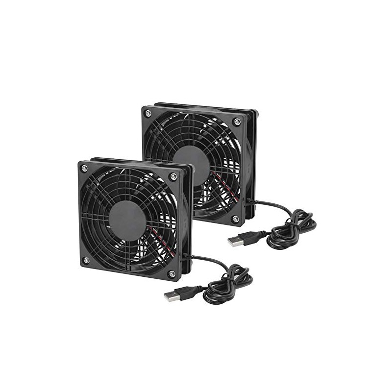 Ventilador de Refrigerador de Caja de Computadora de 2 Piezas