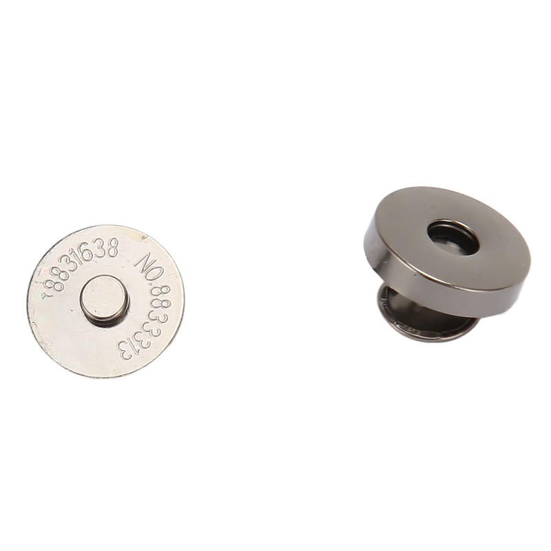 50 Sets Magnetic Button Clasp Snaps 18x5mm High Hardness Alloy