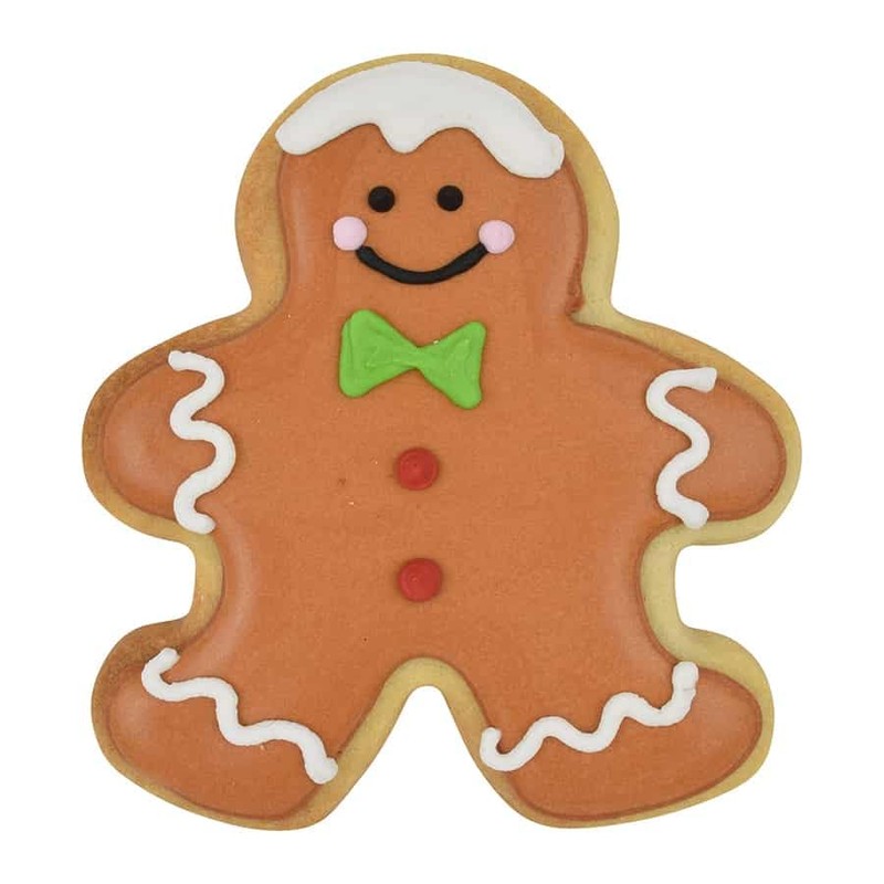 R&M International Gingerbread Soft Grip Cookie Cutter