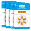 XUNIUZERO Hearing Aid Batteries Size 13, Mercury Free (24 Count),