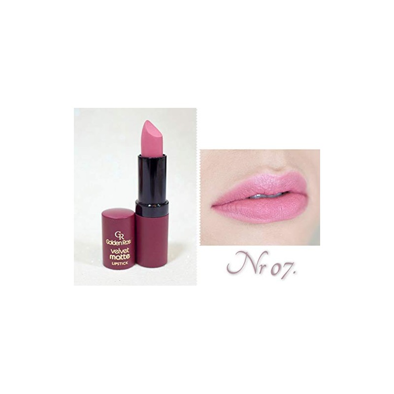 Golden Rose Velvet Matte Lipstick Colour 07