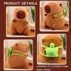 Capybara Plush Toy 25cm Simulation Turtle Capybara Plush Toy Cute