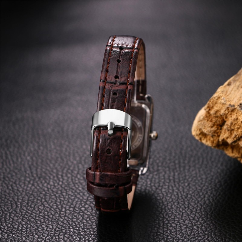 Women's Wristwatch, Waterproof, Rainproof, Square Dial, Quartz, Small Dial, Thin