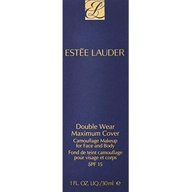 Estee Lauder Double Wear Maximum Cover Camouflage Makeup, SPF 15, 1 Cuenta