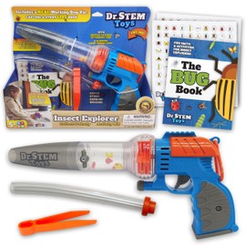 Nature Bound Bug Catcher Toy, Eco-Friendly Bug Vacuum, Catch and Release Indoor/Outdoor Play, Ages 3 to 12, Green, Complete Kit for Kids, Includes Capture Core with Magnification (Deluxe Science Kit)