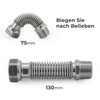 Vancoco Stainless Steel Flexible Pipe 3/4 Inch Corrugated Pipe Extendible