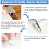 DEWEL Wood Repair Epoxy Putty Stick | 5-Minute Fast Cure