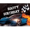 Birthday Race Car Edible Icing Image (1/4 Sheet)