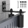 Anobeyi Adjustable Sliding Gate Roller Hardware Kit - Heavy Duty