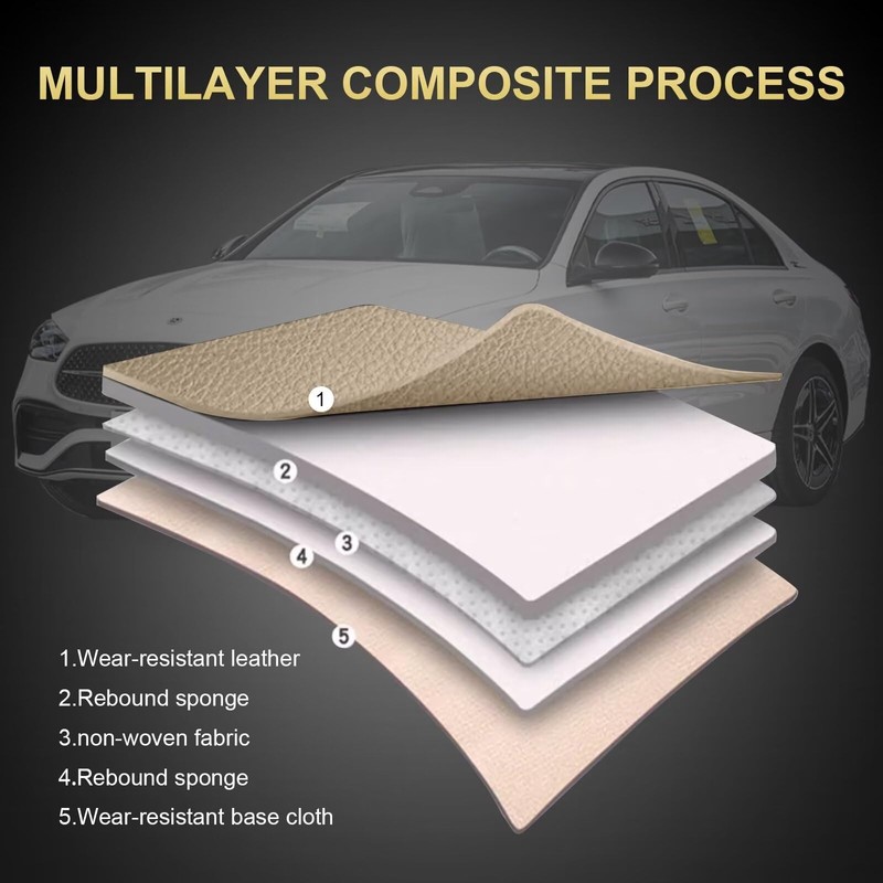 IKABEVEM Car Seat Covers Fit for Honda Accord 2007-2017: Luxury
