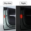 Kutyun 4PCS Reflective Open Warning Stickers for Car Door, Car