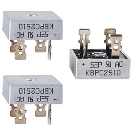 CENPEK 6 Pack KBPC3510 Bridge Rectifier Diode,35A 1000V Single Phase,Full Wave 35 Amp 1000 Volt Electronic Silicon Diodes-4-Pin