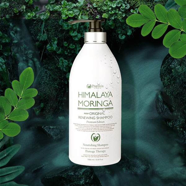 Mifema Himalayan Moringa Large Capacity Natural Shampoo Treatment, Treatment 1000ml