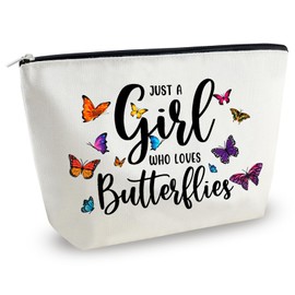 Butterfly Gifts for Women Adults Butterfly Makeup Bag Butterfly Bag Butterflies Gift Bag Butterfly Purse Butterflies Lovers Cosmetic Bag Butterfly Themed Gifts Butterfly Stuff Butterfly Gift Bags