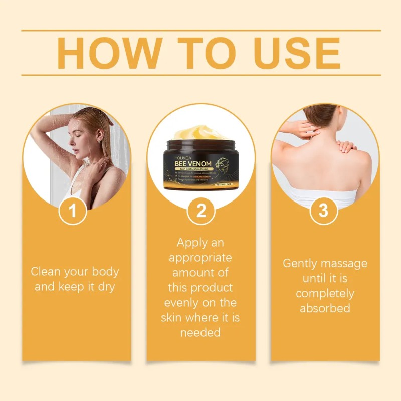 Crema De Cuidado De La Piel Houkea Propolis Rentable, Suave