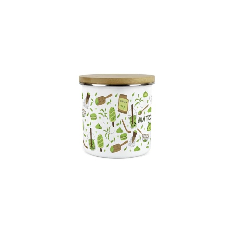 Purely Home Matcha Storage Canister - Gifts for Tea Lovers/Drinkers