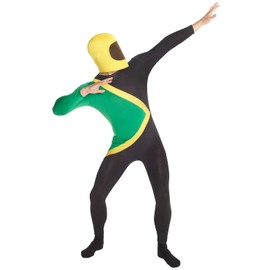Morph MPJAX 5.9-6.1-Inch Morphsuit Fancy Dress (X-Large) Power Ranger Adult Bobsled, Unisex, Solid, Jamaican Bobsleigh Suit