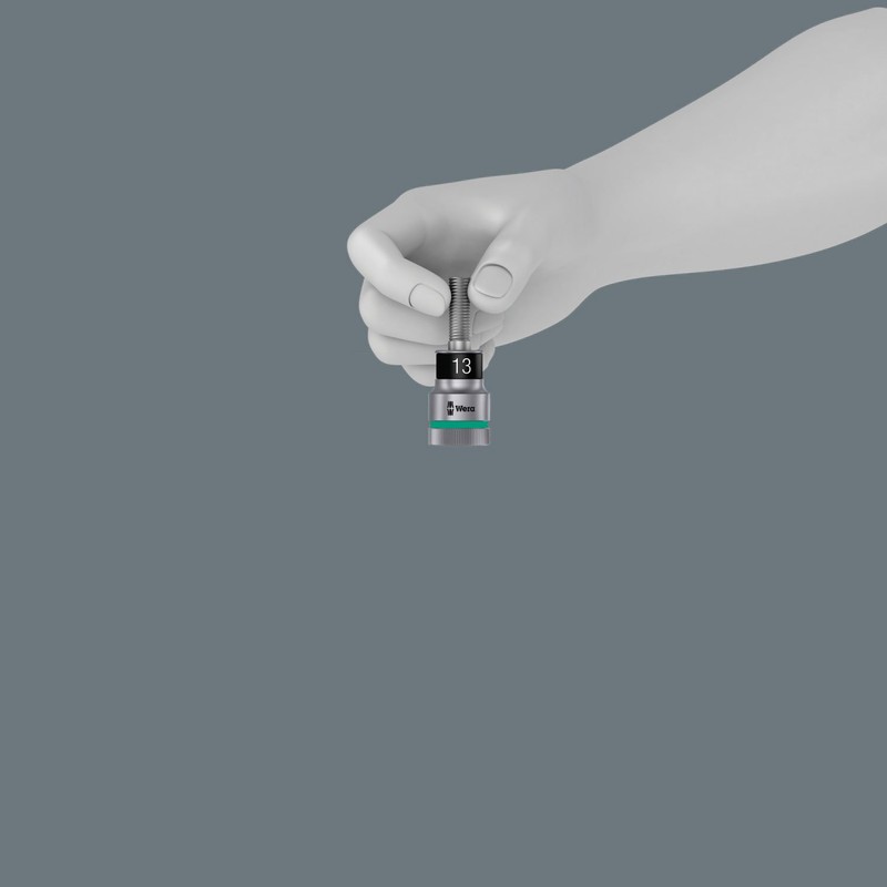 WERA ヴェラ 3/8DR Insertion Angle with Retention Feature ZYKLOP Socket