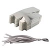 KPOSIYA 100 Pack Favor Boxes 2x2x2 inch Candy Boxes Silver