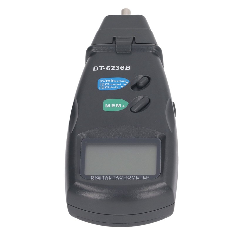 LCD Contact RPM Tachometer Photoelectric Non Contact Motor Tachometer Measuring