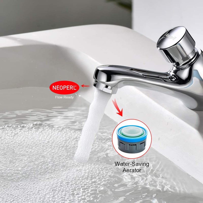 Ibergrif - Timing Basin Mixer, Bathroom tap, Chrome