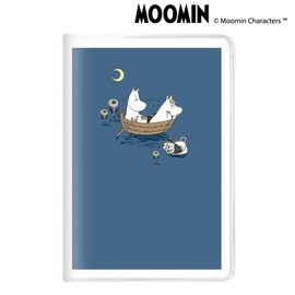 Kamio Japan Moomin Notebook, 2024 B6, Monthly Night Boat Trip, 302802 (Begins October 2023)