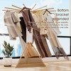 Clothes Drying Rack Foldable,Laundry Drying Rack,Drying Rack Clothing(16 Wood Poles),Clothes