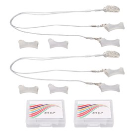 2 Pairs Hearing Amplifier Clip Binaural Portable Hearing Amplifier Lanyard Clip for Children Adults