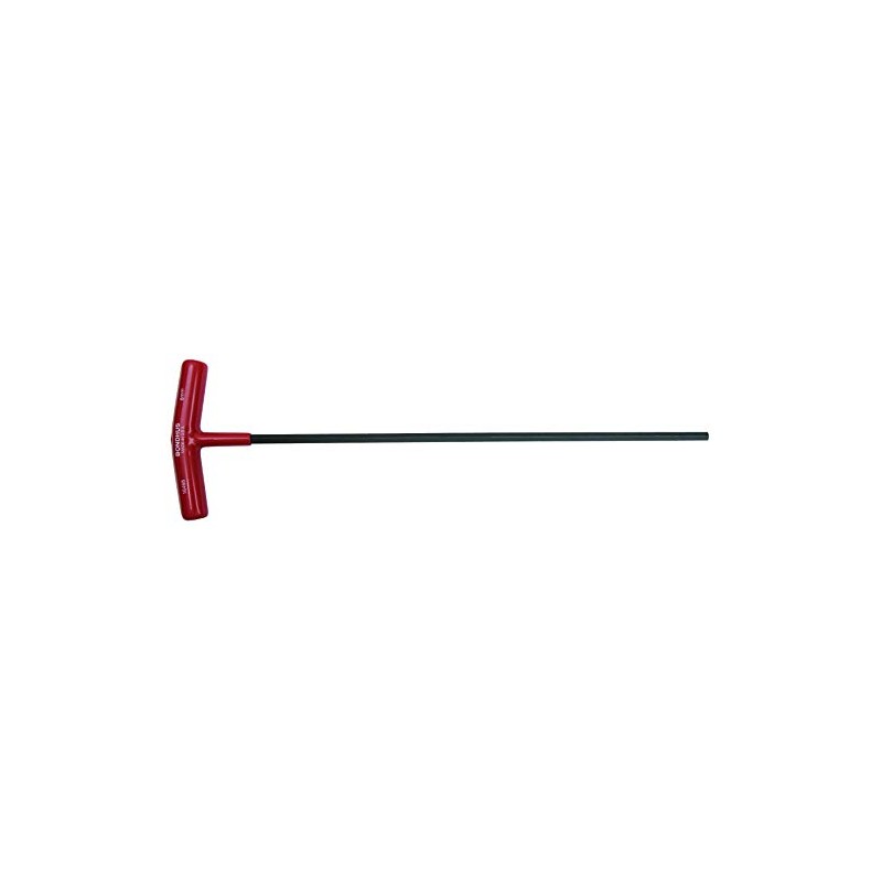 Bondhus 16460 4mm Hex End T-Handle w/ProGuard Finish, multi, one