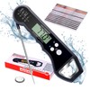 Meat Thermometer Digital, Instant Read Meat Thermometer with 4.3" Folding