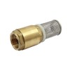 WITTKOWARE Stainless Steel Suction Basket with Brass Check Valve, Pump