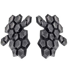 RTX Leathers SAS-TEC Viscoelastic 3D Memory Foam Protectors- Level 2 Motorcycle Biker Cyclist Shoulder Elbow Knee Hip Universal Body Armour Inserts SP-2/20 - Pair