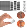 50 Pcs 2.75" x 2.8" Stainless Steel Weep Hole Covers