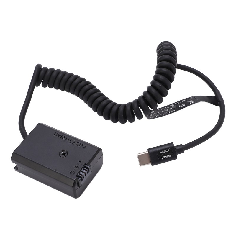 Type C Power Adapter DC Coupler FW50 Full Decoded Dummy