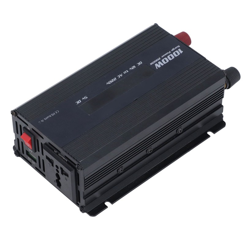 Power Inverter Car Plug Adapter Outlet Converter with USB Fast