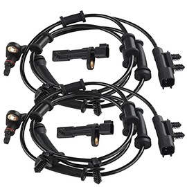 WMPHE 4 PCS ABS Wheel Speed Sensor 52125003AB 68003281AA Compatible with Jeep Wrangler 3.6L 2012 2013 2014 2015 2016 2017, Jeep Wrangler 3.8L 2007 2008 2009 2010 2011, Front and Rear ABS Sensor