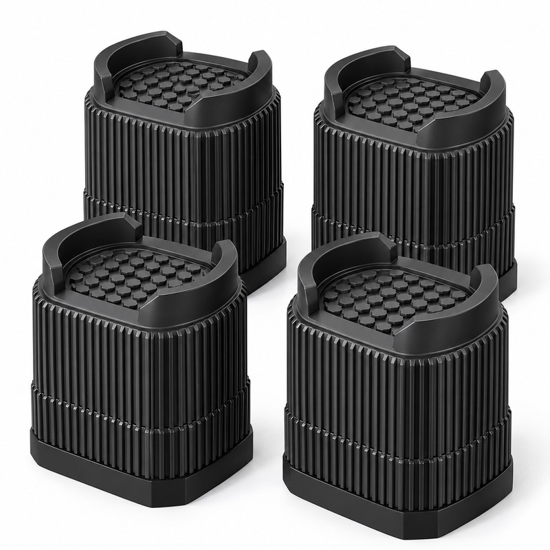 Furniture Risers for Bed & Sofa – 3.74 Inch Lift