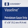 Vaseline Petrolatum Impregnated Dressing, 6 x 36 Inch (Sold as