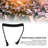 Flexible Flash Sync Cable 2.5mm Male to Male Coiled Cord
