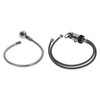 Shampoo Bowl Faucet Rust Resistant 70cm Hose Zinc Alloy Structure